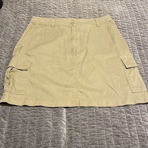 Lauren Ralph Lauren Khaki Cargo Skirt